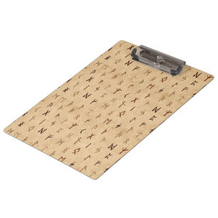 Runes Clipboard Klemmbrett