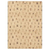 Runes Clipboard Klemmbrett (Rückseite)