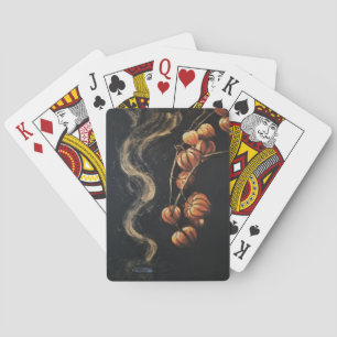 Runes Fehu Dunkelheit Golden Aura Magisches Myster Spielkarten