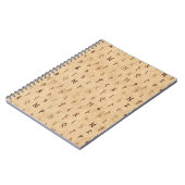 Runes-Foto-Notebook Notizblock (Linke Seite)