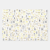 Runes Geschenkpapier Set (Vorderseite 3)