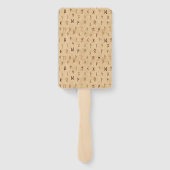 Runes Hand Fans Fächer (Rückseite)