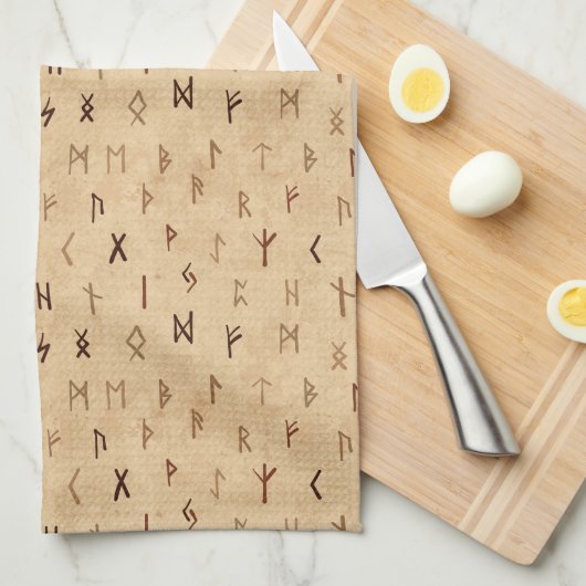 Runes Kitchen Handtuch (Viertel Falte)
