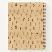Runes-Notebook Notizblock (Rückseite)