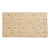 Runes Pillowcases Kissenbezug (Rückseite-Links)