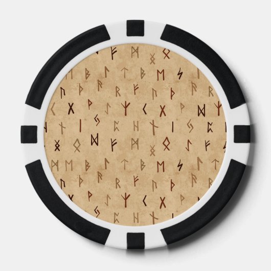 Runes Poker Chips (Vorderseite)