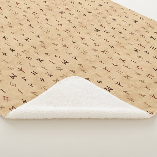 Runes Sherpa Blanket Sherpadecke (3/4)