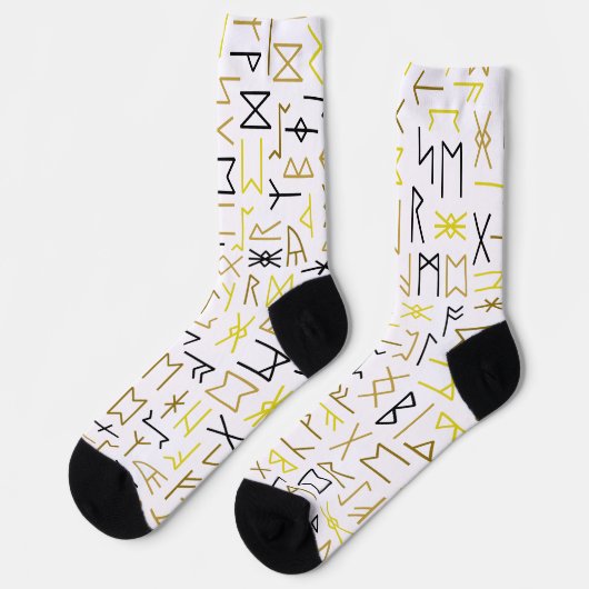 Runes Socken (Linkes Detail)