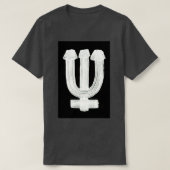 Runes Symbols Solar System 0010 Neptun Inverted T-Shirt (Design vorne)