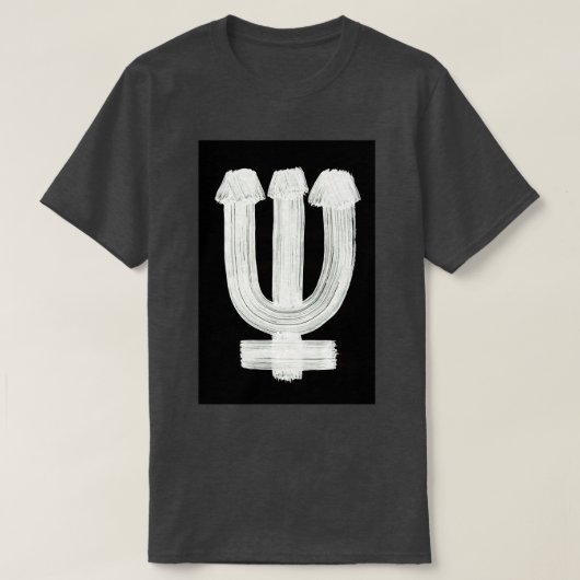 Runes Symbols Solar System 0010 Neptun Inverted T-Shirt (Design vorne)