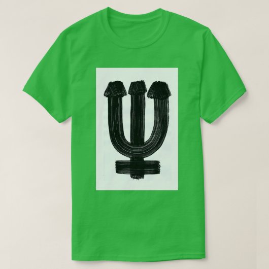 Runes Symbols Solar System 0010 Neptun T-Shirt (Design vorne)