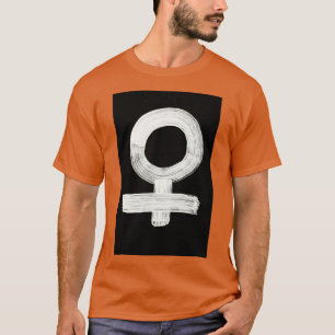 Runes Symbols Sonnensystem 0003 Venus invertiert T-Shirt