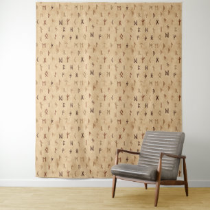 Runes Tapestry Wandteppich