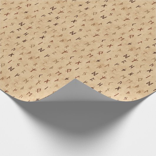 Runes Wrapping Paper Geschenkpapier (Ecke)