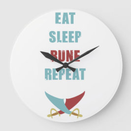 Runescape Clock Große Wanduhr