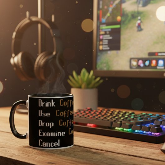 Runescape Coffee Mug – Gamer Gift, Tea & Coffee Tasse