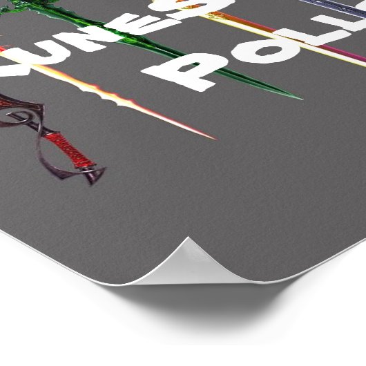 RuneScape Polls Schwertposter Poster (Ecke)