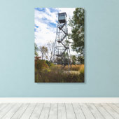 Runge Fire Tower Leinwanddruck (Insitu (Holzboden))