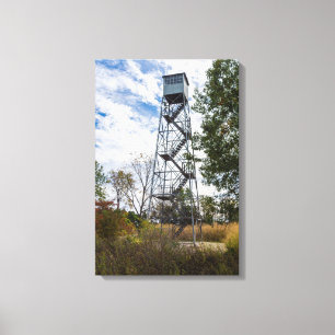 Runge Fire Tower Leinwanddruck