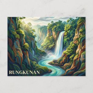 Rungkunan Nationalpark Philippinen Postkarte