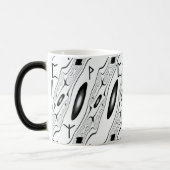 Runic Abstract Design mit Schutz in Liebe Verwandlungstasse (Links)