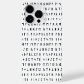 Runic Alphabet [Futhorc] Case-Mate iPhone Hülle (Rückseite)
