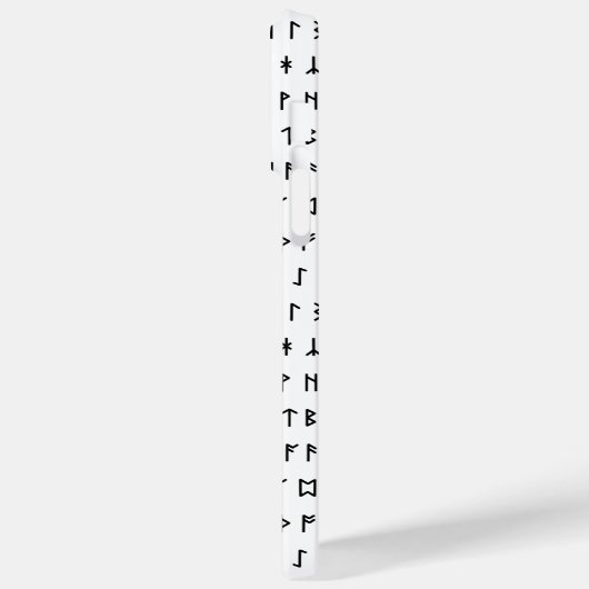 Runic Alphabet [Futhorc] Case-Mate iPhone Hülle (Rückseite / Links)