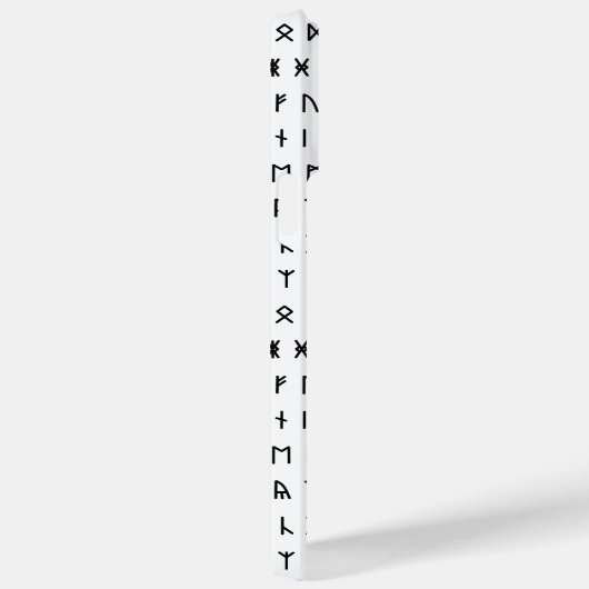 Runic Alphabet [Futhorc] Case-Mate iPhone Hülle (Rückseite / Rechts)