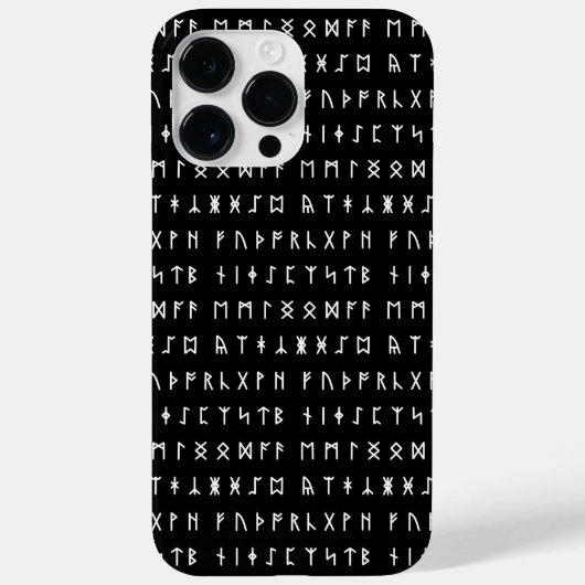 Runic Alphabet [Futhorc] Case-Mate iPhone Hülle (Rückseite)