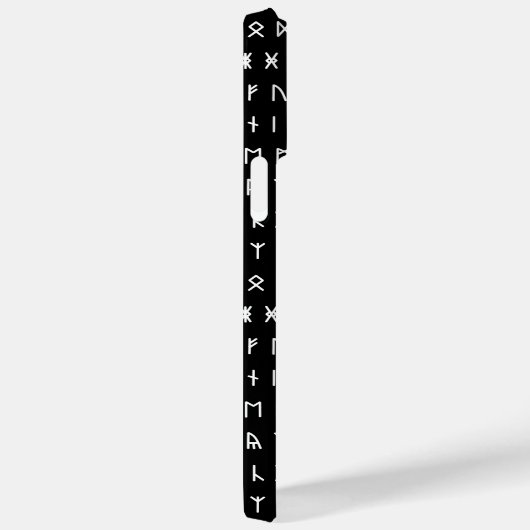 Runic Alphabet [Futhorc] Case-Mate iPhone Hülle (Rückseite / Rechts)