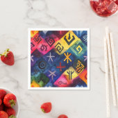 Runic Fantasia Serviette (Beispiel)