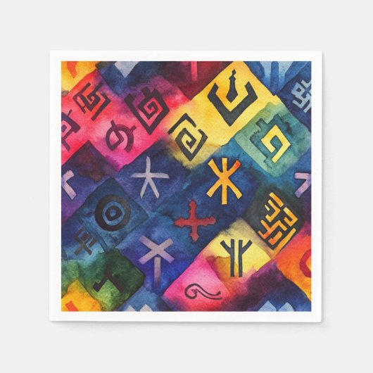 Runic Fantasia Serviette (Vorderseite)