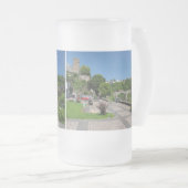 Runkel an der Lahn Mattglas Bierglas (VorderseiteRechts)