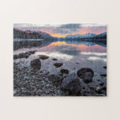 Runner Apgar Mountains Montana. Puzzle (Horizontal)