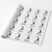 Runner Athlete Sports Geschenkpapier (Ungerollt)