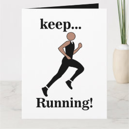 Runner Athlete Sports Karte