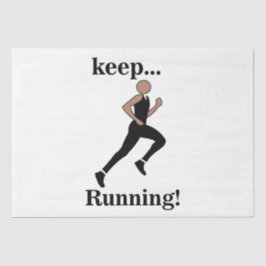 Runner Athlete Sports Seidenpapier