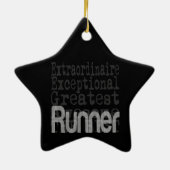 Runner Außerordentliche Keramik Ornament (Hinten)