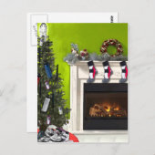 Runner-Baum Postkarte (Vorne/Hinten)