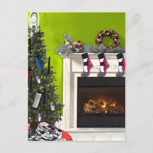 Runner-Baum Postkarte (Vorderseite)