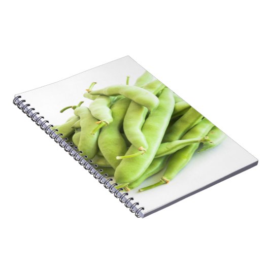 Runner Bohnen Notizblock (Rechte Seite)
