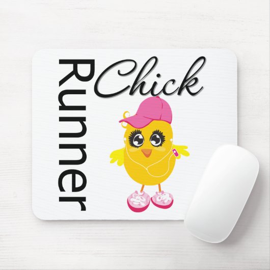 Runner Chick Mousepad (Mit Mouse)