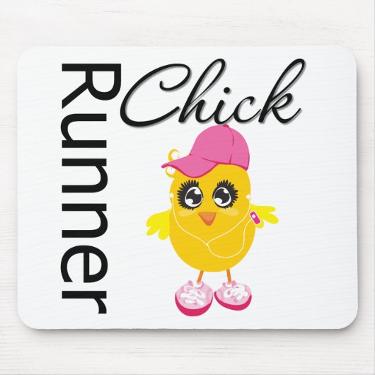 Runner Chick Mousepad (Vorne)