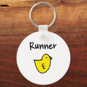 Runner Chick Schlüsselanhänger (Vorderseite)