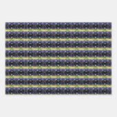 Runner Christmas Tree - Mädchen laufen Geschenkpapier Set (Vorderseite)