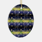 Runner Christmas Tree - Mädchen laufen Keramik Ornament (Rechts)