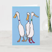 Runner Enten Karte (Vorderseite)