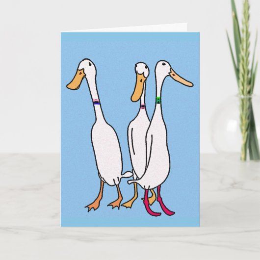 Runner Enten Karte (Vorderseite)