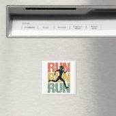 Runner Girl Magnet (In Situ (Geschirrspüler))