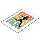 Runner Girl Notizblock (Linke Seite)